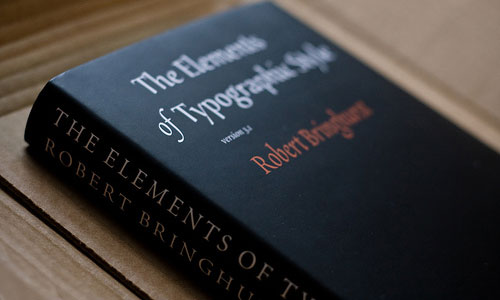 The Elements of Typographic Style